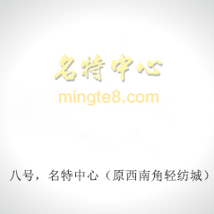 八號(hào)，名特中心（原西南角輕紡城）